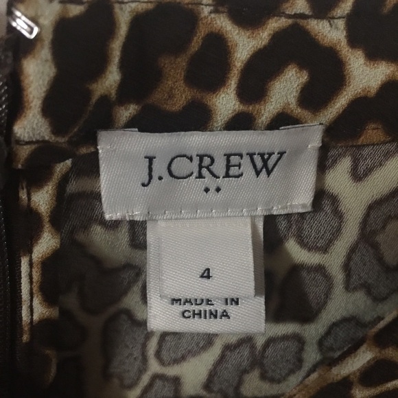J Crew Leopard print Shift Dress - Picture 7 of 11